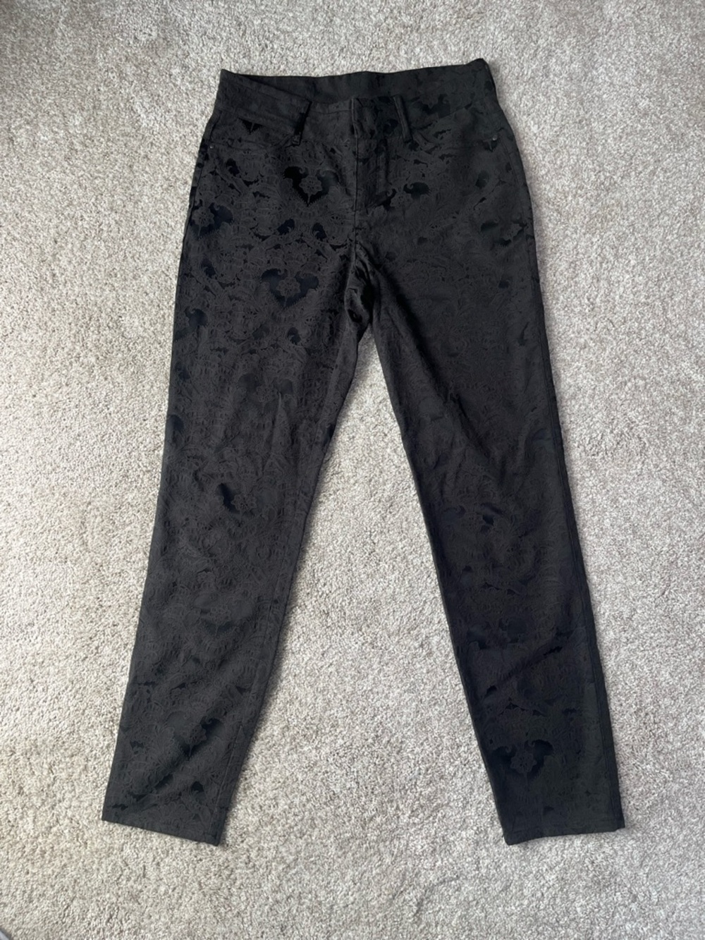 Sundance Black Jacquard Top with Subtle Texture